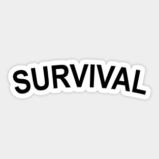 Survival Sticker